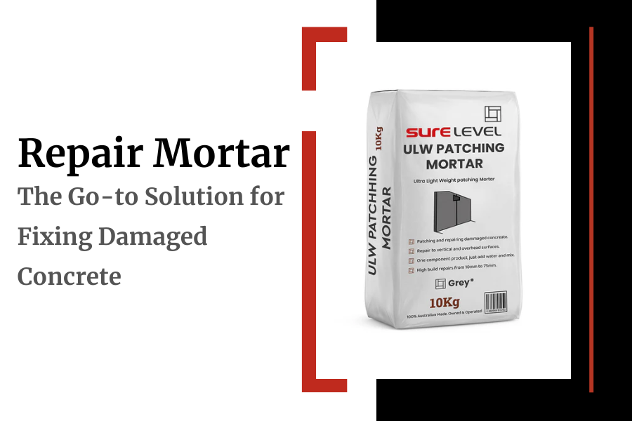 Repair Mortar: The Go-to Solution for Fixing Damaged Concrete