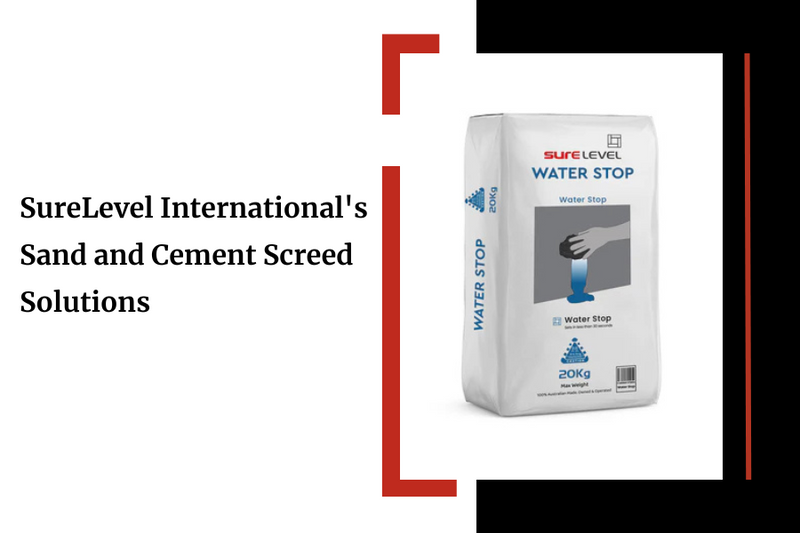 Sand and Cement Screed