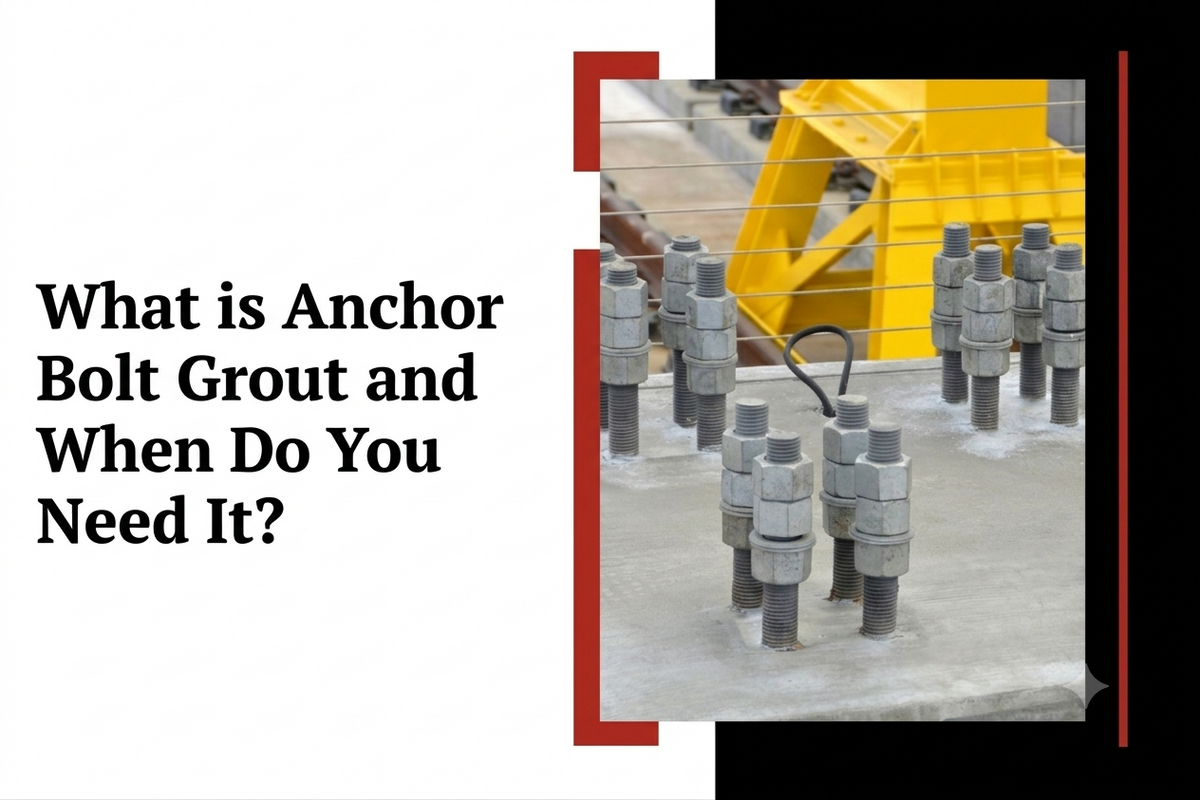 What is Anchor Bolt Grout and When Do You Need It?
