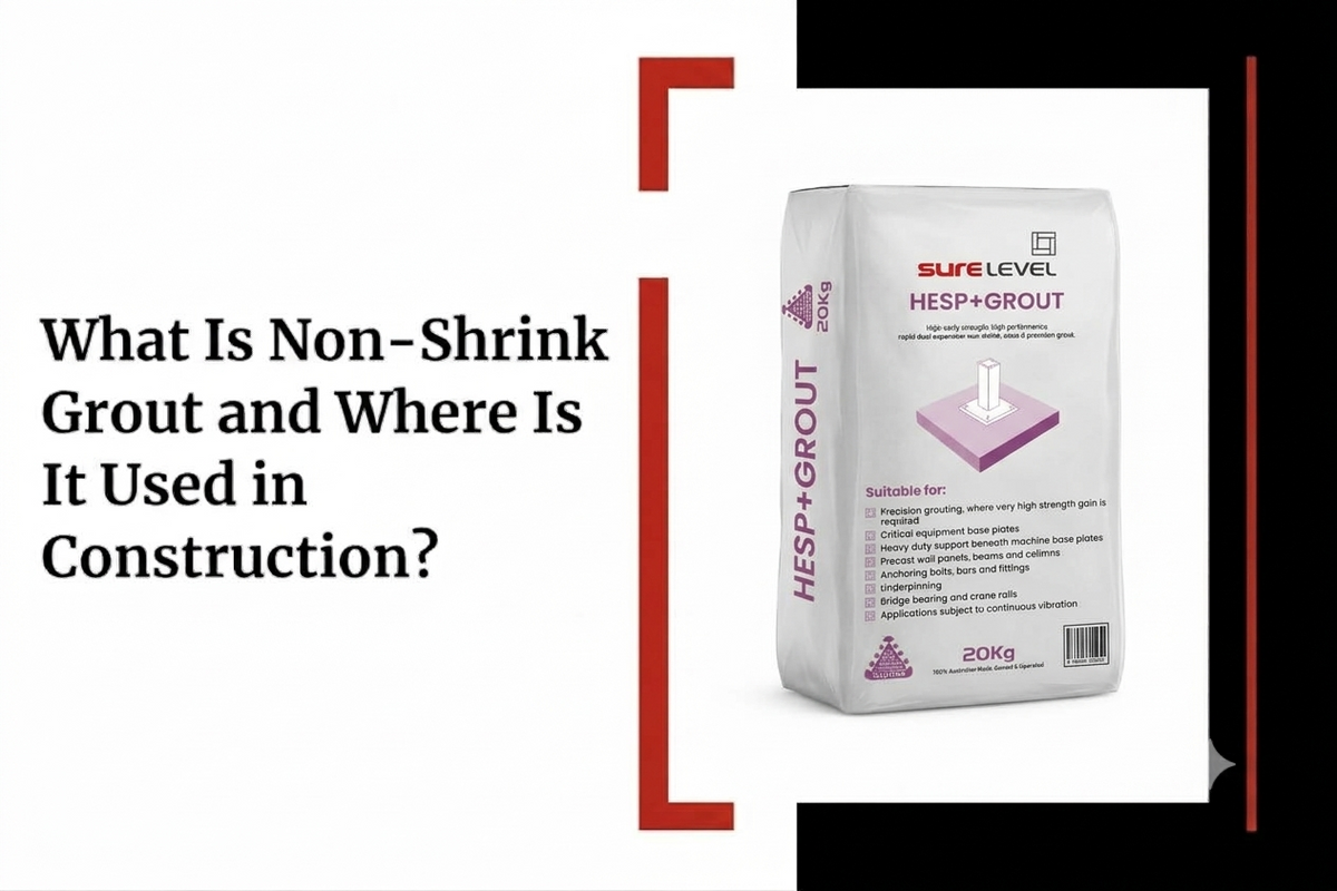 What Is Non-Shrink Grout and Where Is It Used in Construction?