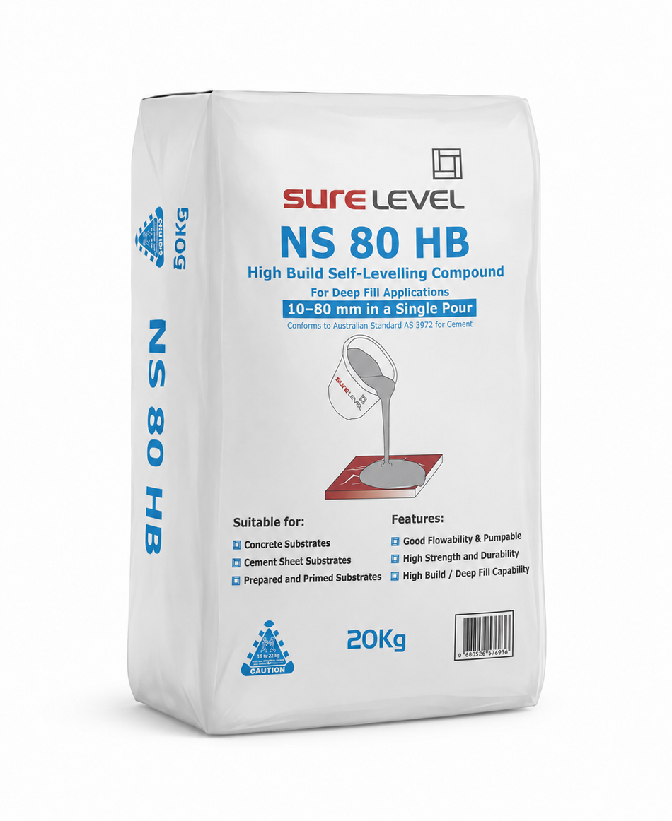 NS 80 High Build Self-Levelling Compound- 20kg